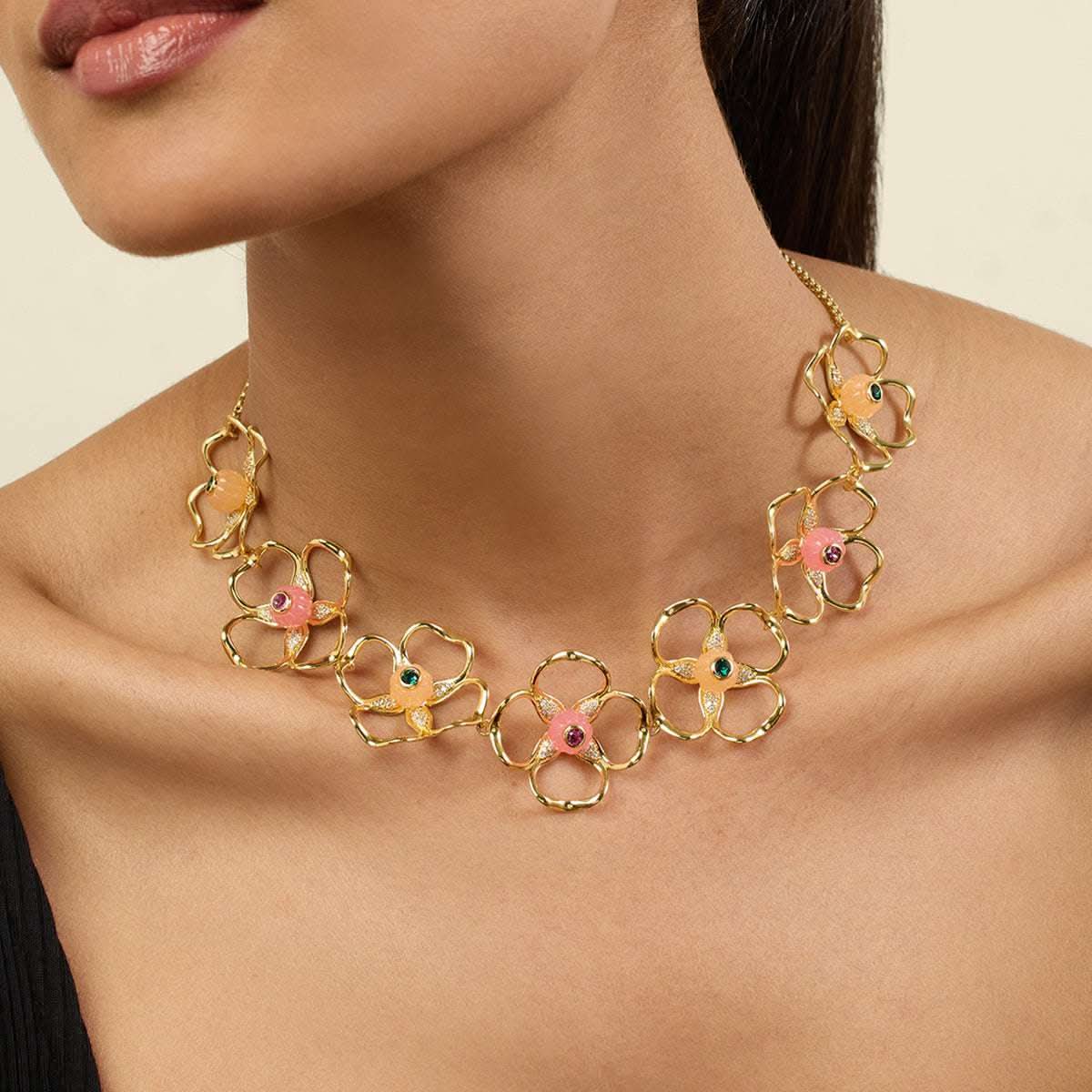 Buy Garden Bloom Choker Necklace Online