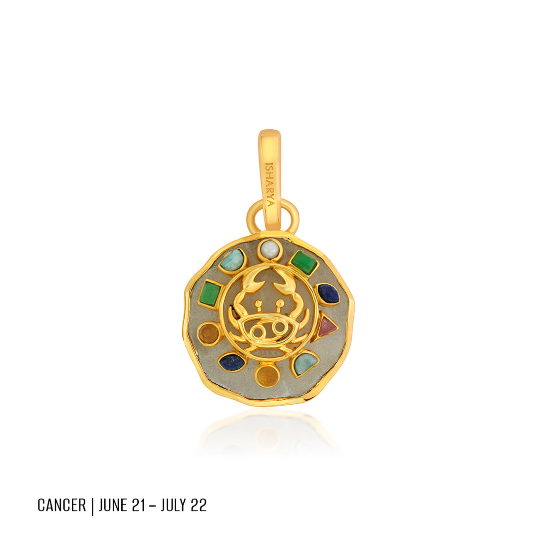 Cancer Zodiac Charm - Isharya | Modern Indian Jewelry