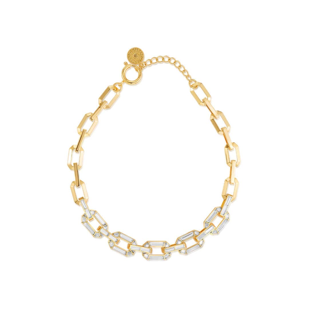 Chain Reaction Interlinked Necklace