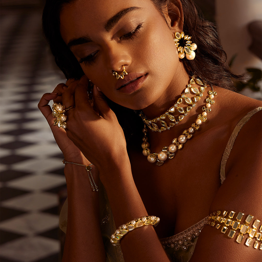 Karwa Chauth Jewellery Guide: Elegant Chokers, Chandbalis &amp; Rings