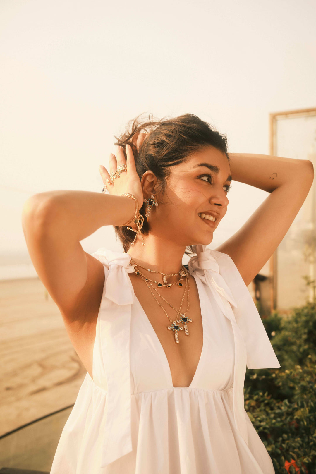 Summer Crystal Bolo Bracelet