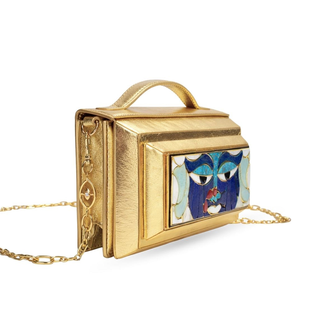 Shrinathji Divine Eye Mosaic Bag