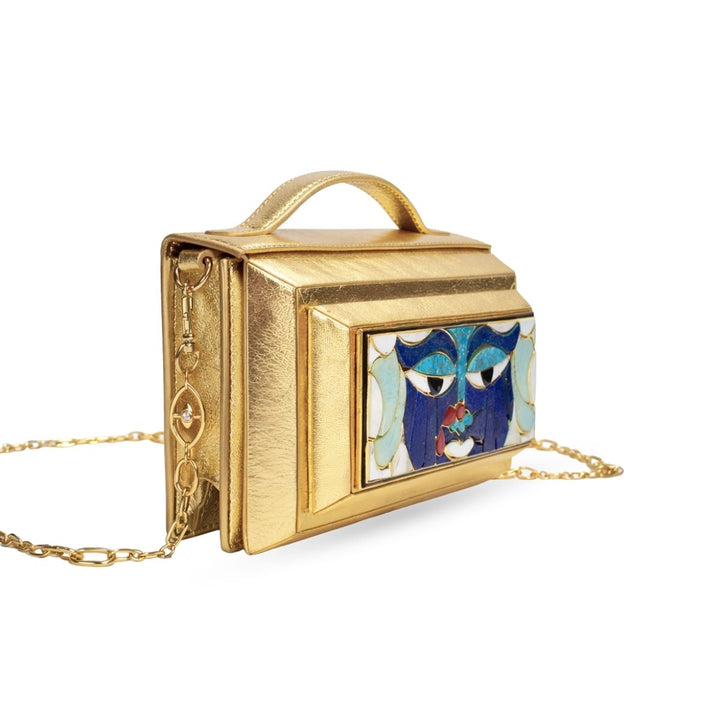 Shrinathji Divine Eye Mosaic Bag
