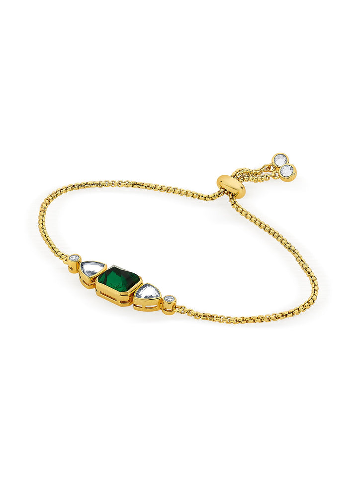 Ruhaniyat Green Hydro & Mirror Bracelet