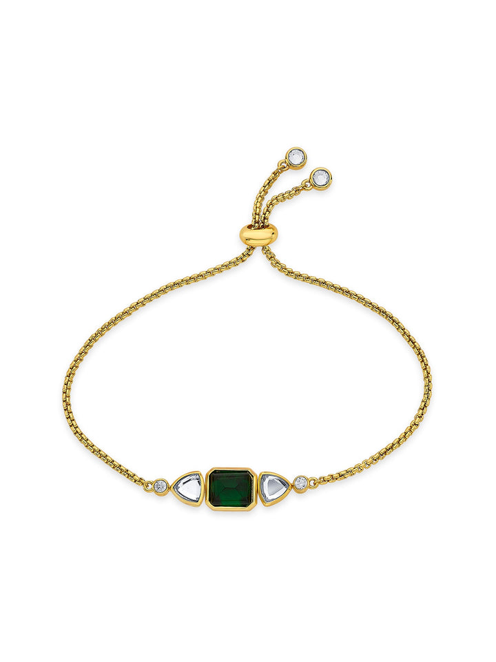 Ruhaniyat Green Hydro & Mirror Bracelet