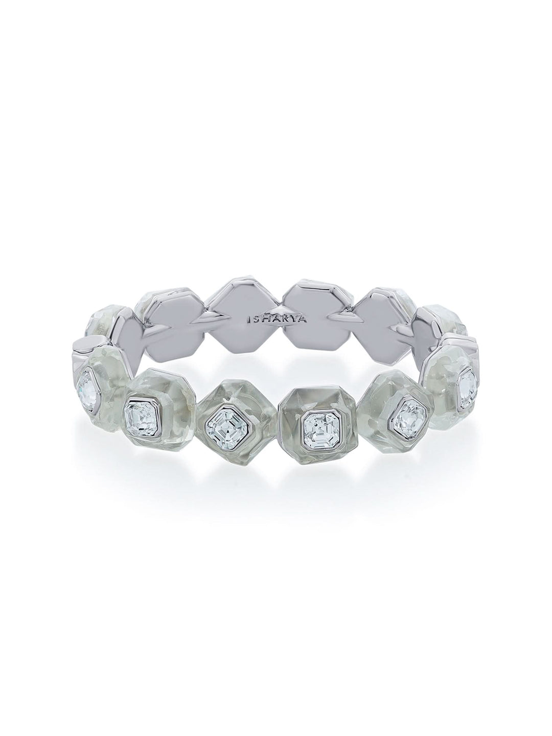 Bougie Infinity Cut Crystal Bangle