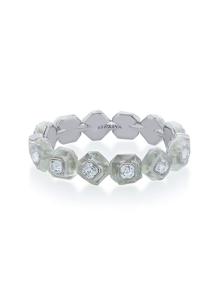Bougie Infinity Cut Crystal Bangle