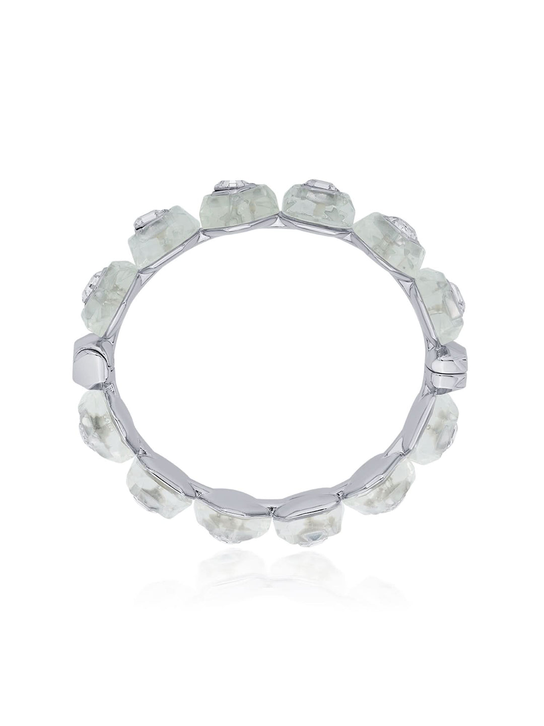 Bougie Infinity Cut Crystal Bangle