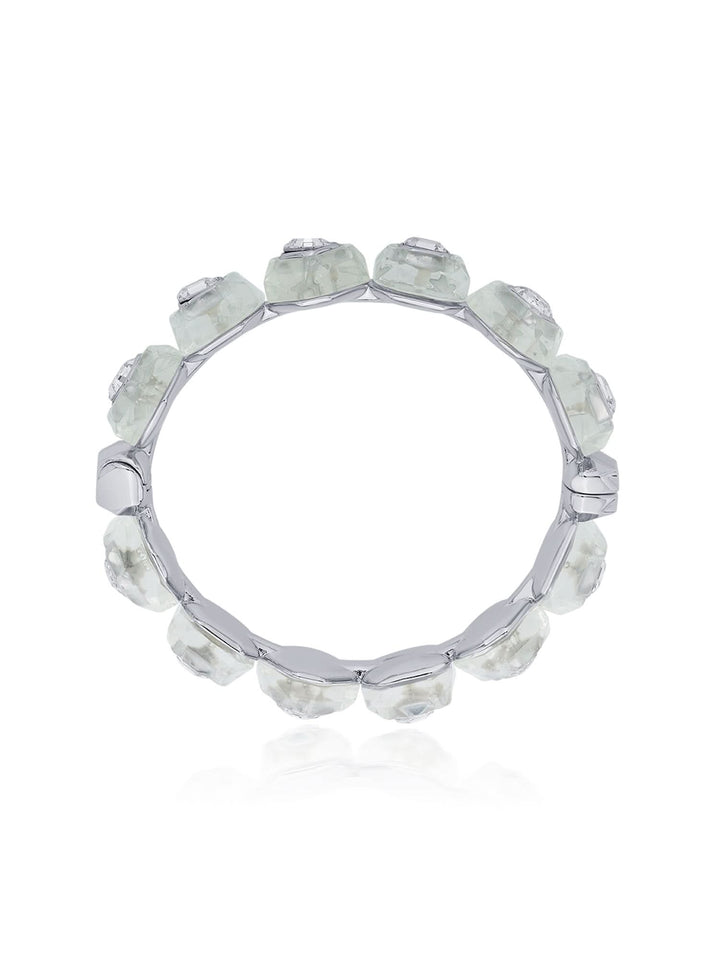 Bougie Infinity Cut Crystal Bangle