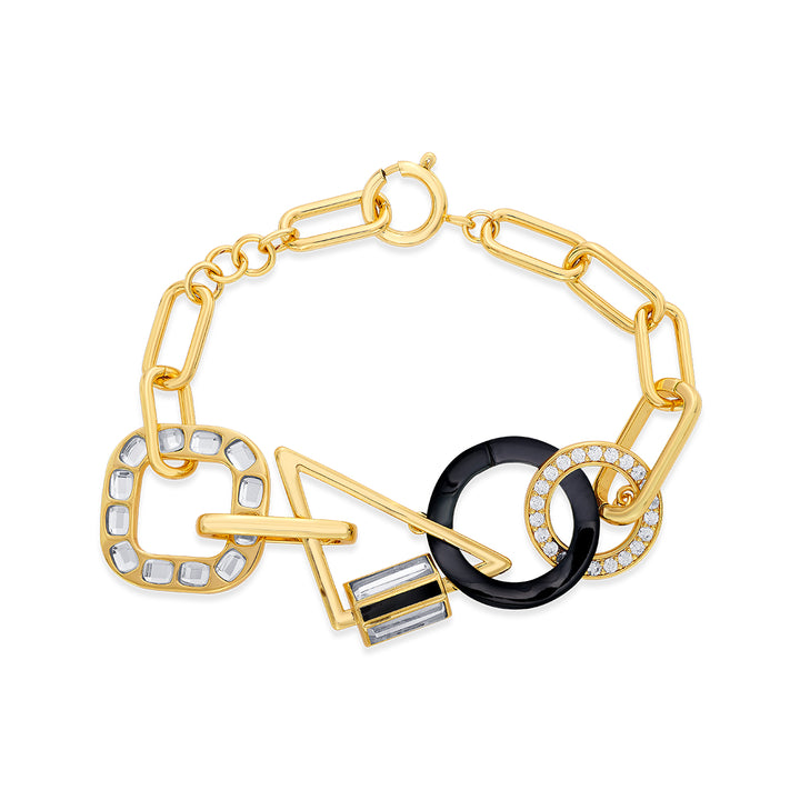 Stan Abstract Link Bracelet