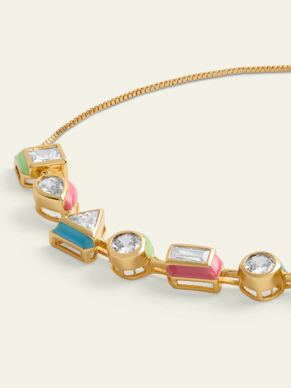 Multicolour Enamel Bracelet