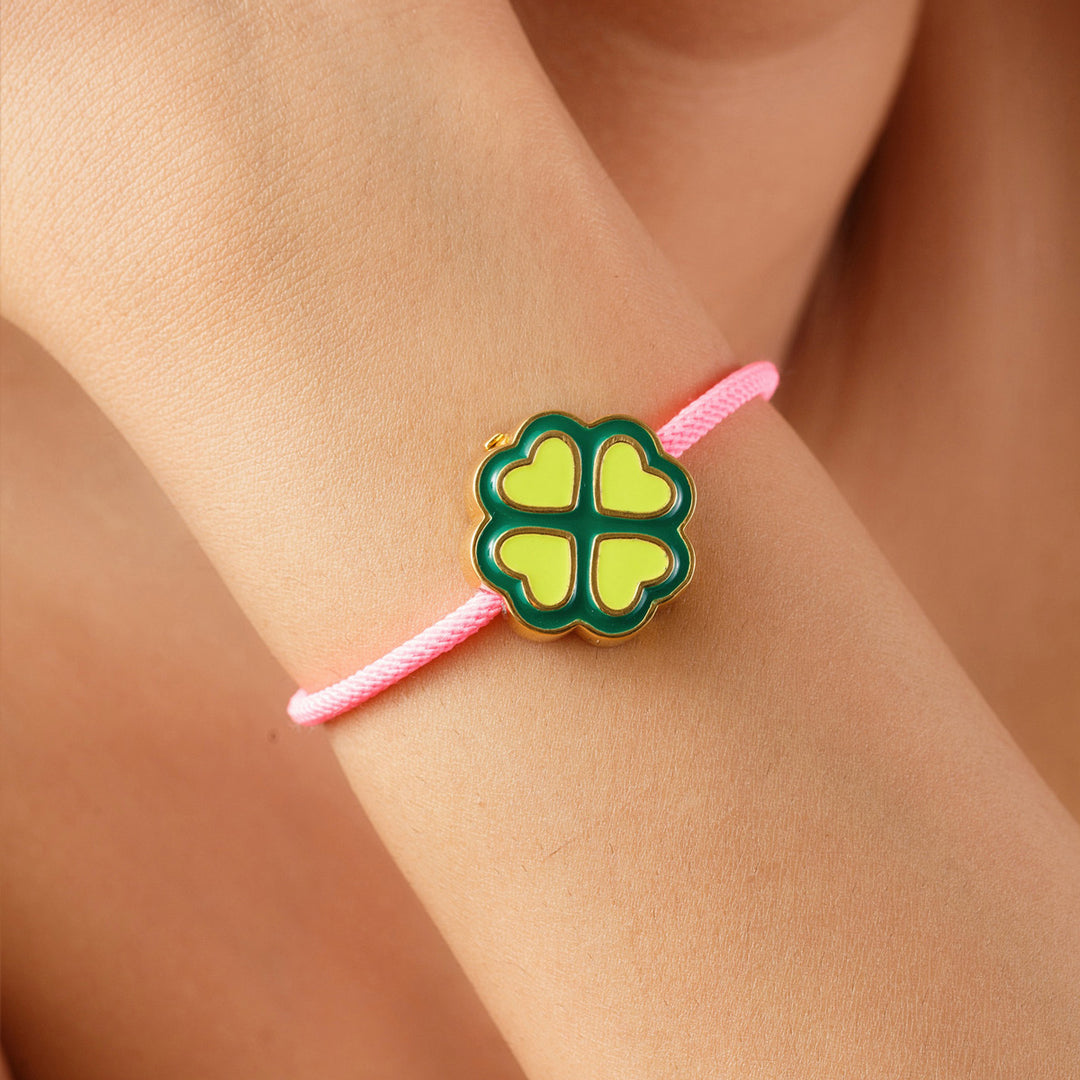 Clover Enamel Bracelet