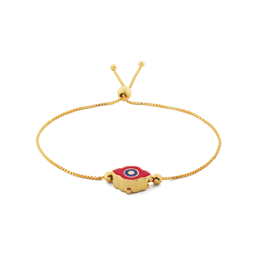 Enamel Eye Rakhi Bracelet