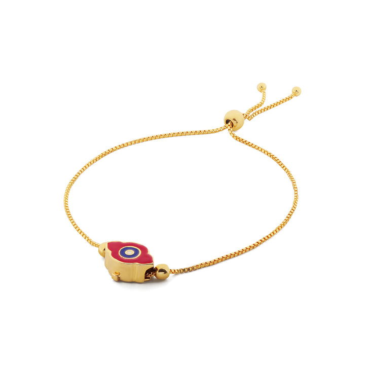 Enamel Eye Bracelet