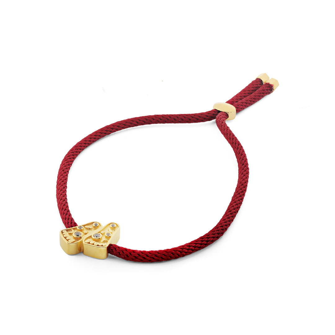 Lucky Feet Rakhi Bracelet