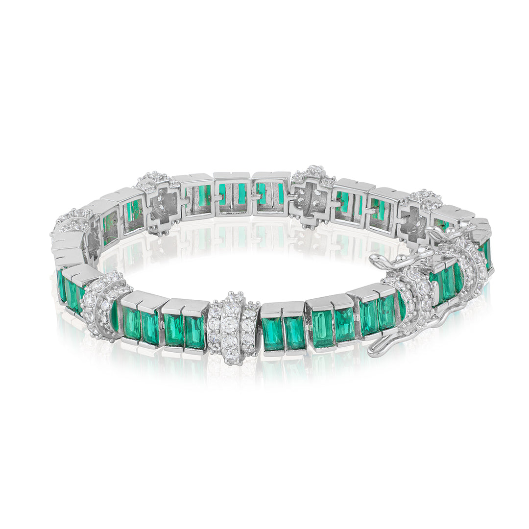 Emerald Cut Tennis Bracelet