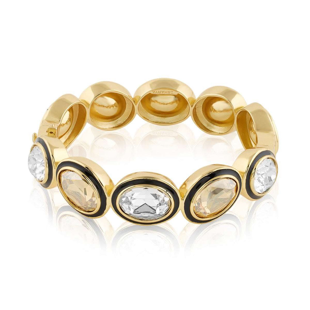 Oceanus Mocha Hinge Bangle 