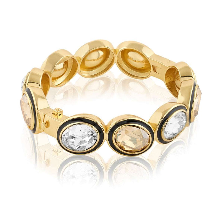 Oceanus Mocha Hinge Bangle 