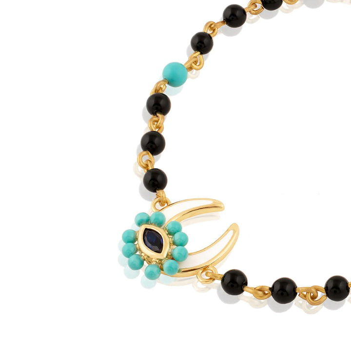 Turquoise Horseshoe Bracelet