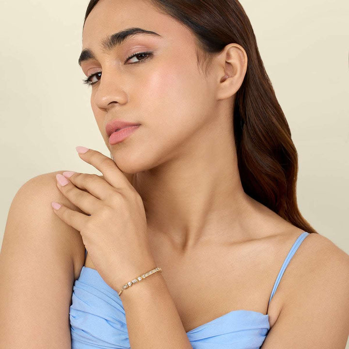 Summer Crystal Bolo Bracelet