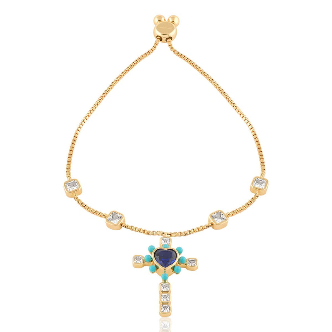 Cross My Heart Bracelet