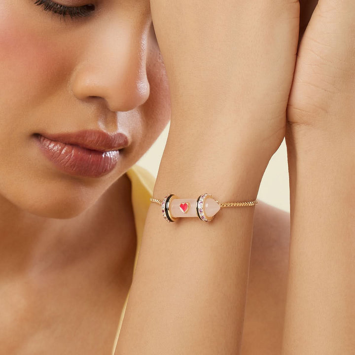 Blush Bond Bolo Bracelet