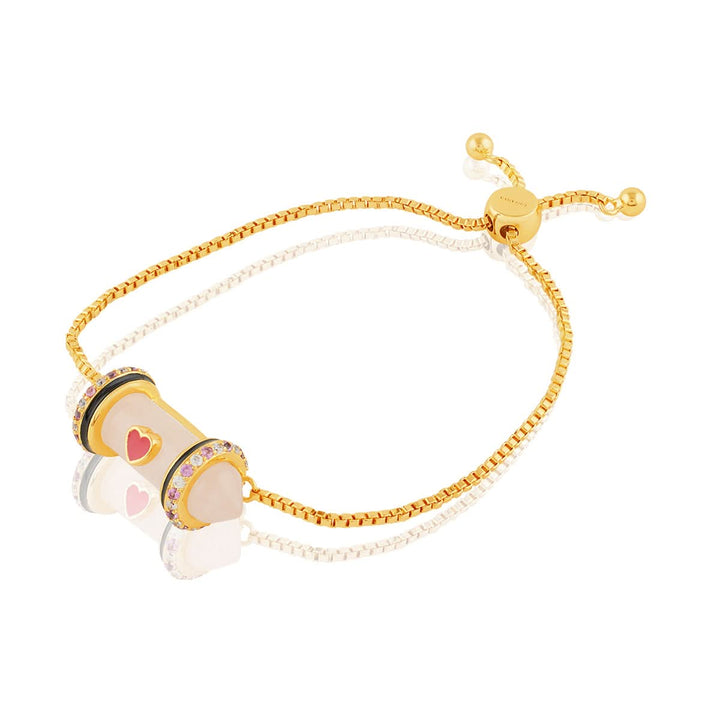 Blush Bond Bolo Bracelet