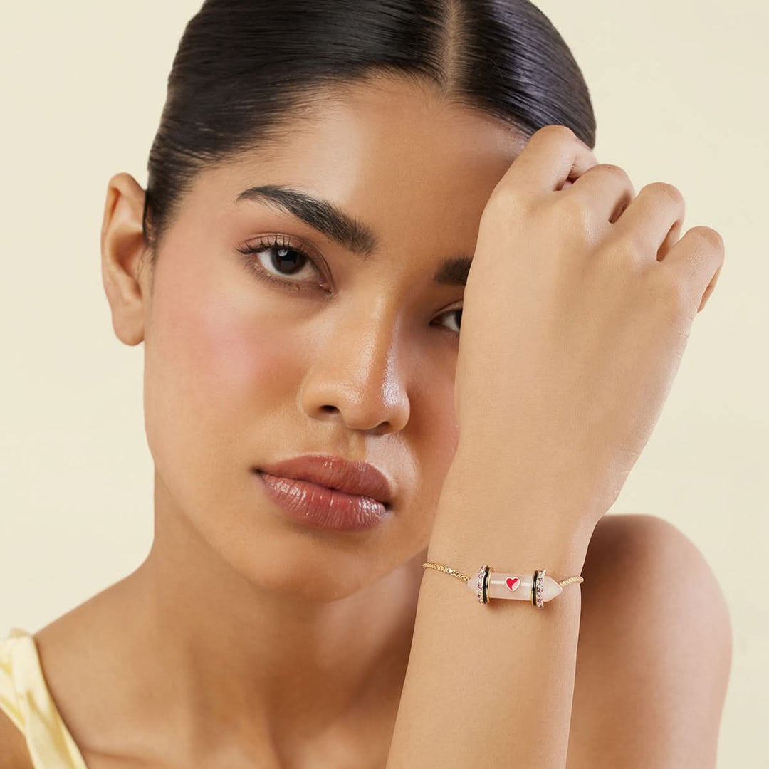 Blush Bond Bolo Bracelet