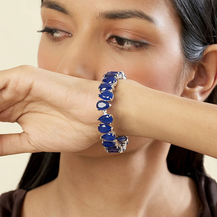 Blue Serenity Tennis Bracelet