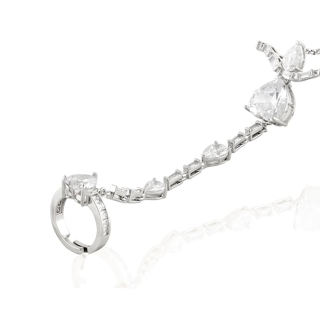 Celeste Heart Bolo Bracelet