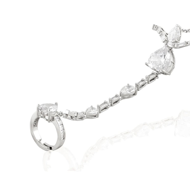 Celeste Heart Bolo Bracelet