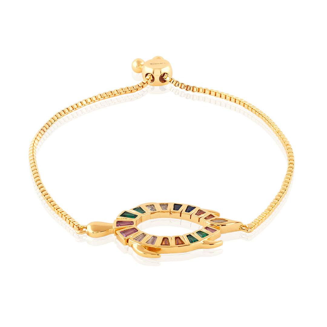 Koorma  Multi-coloured Bolo Bracelet