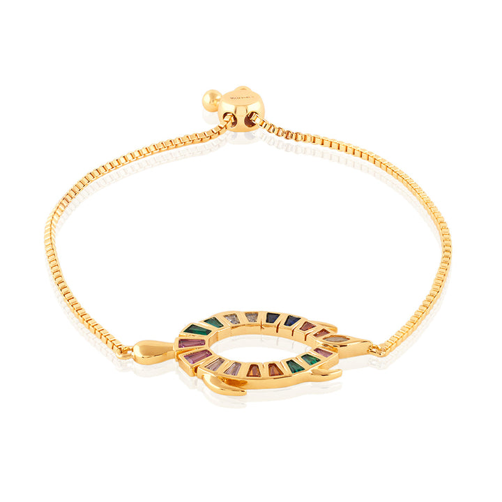 Koorma  Multi-coloured Bolo Bracelet