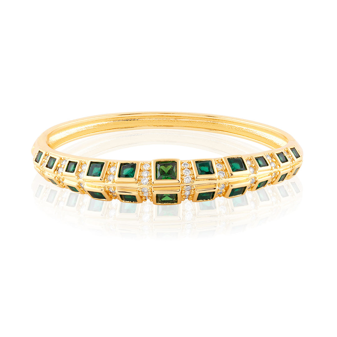 Tales In Gold Green Wristwear