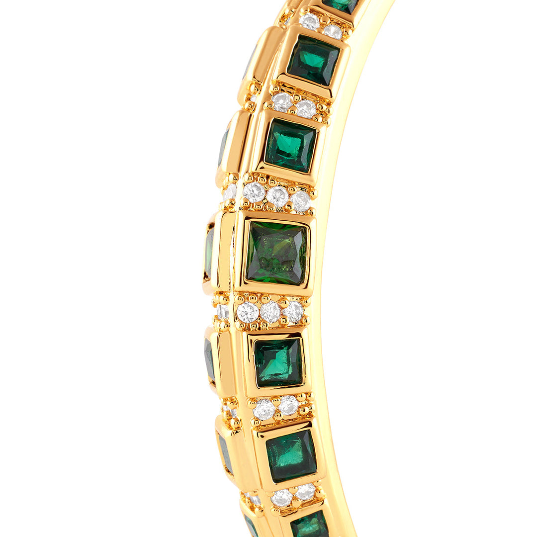 Tales In Gold Green Wristwear