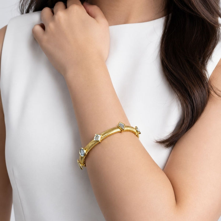 Frito Mirror Statement Bracelet