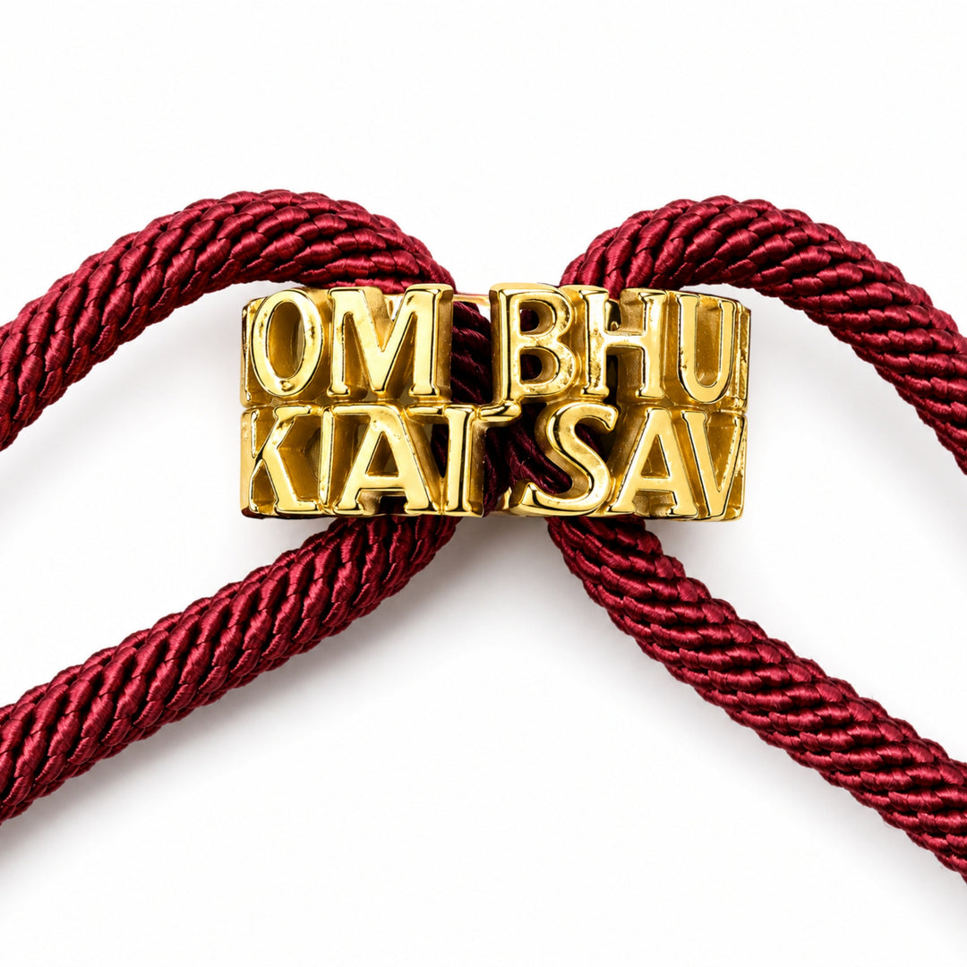 Gayatri Mantra Rakhi Bracelet