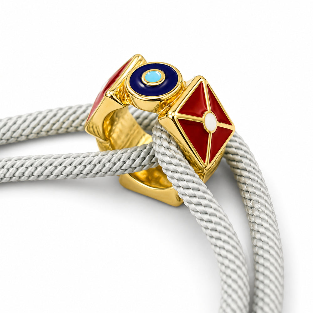 Red Evil Eye Rakhi Bracelet