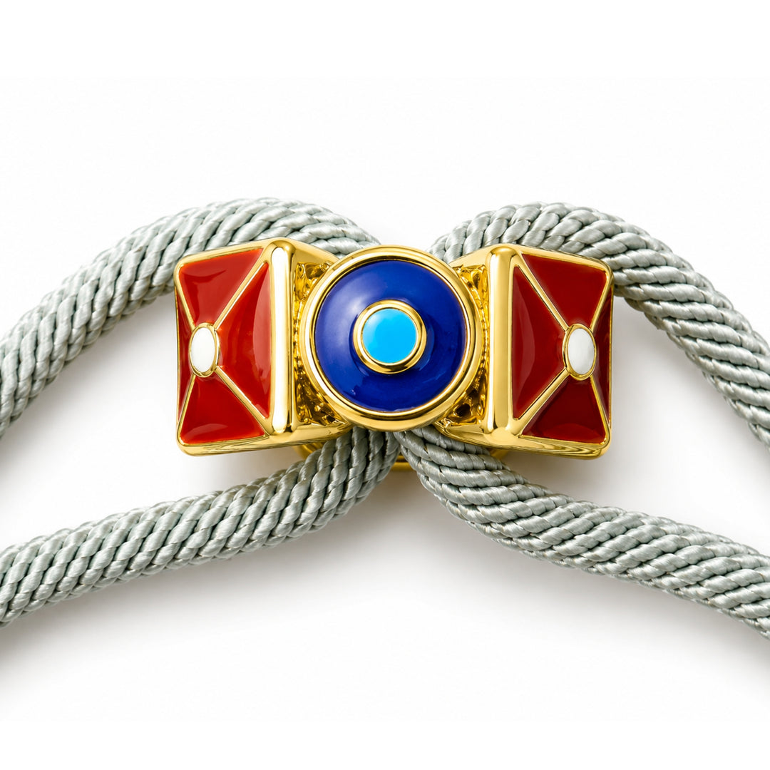 Red Evil Eye Rakhi Bracelet