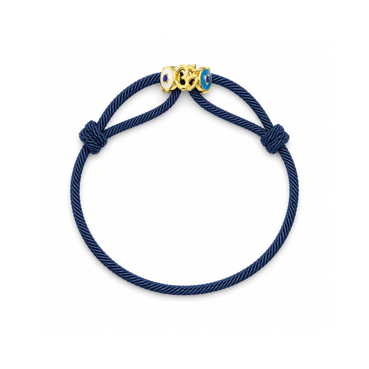 Blue Evil Eye Rakhi Bracelet