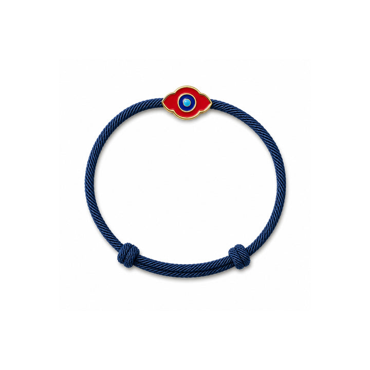 Clover Evil Eye Rakhi Bracelet