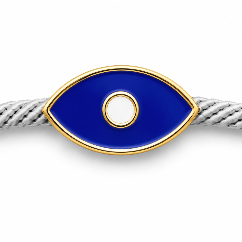 Navy Blue Evil Eye Rakhi Bracelet