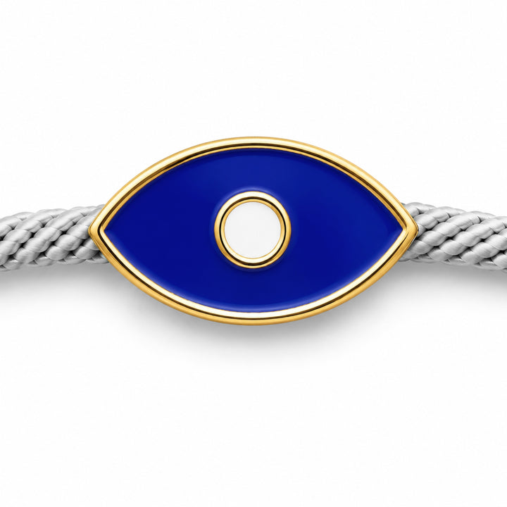 Navy Blue Evil Eye Rakhi Bracelet