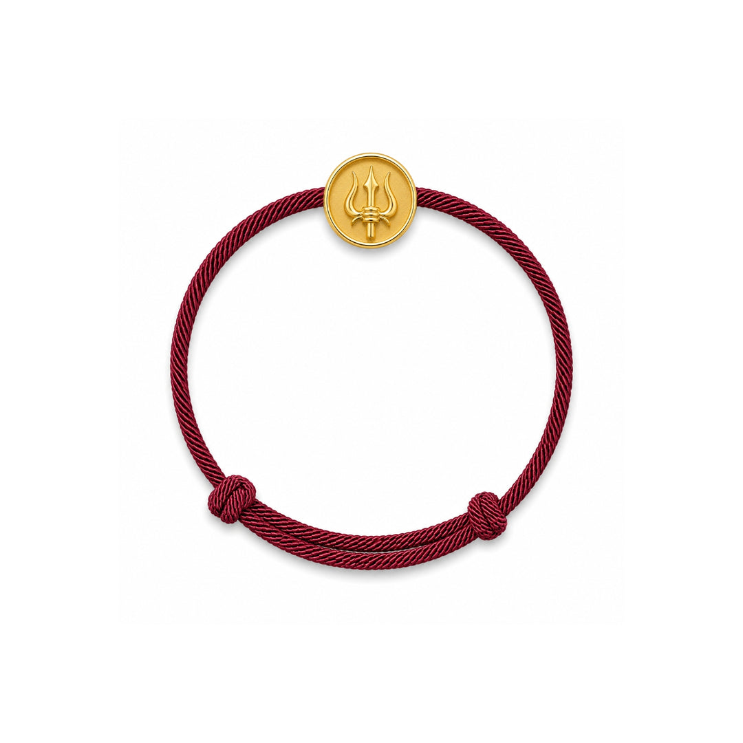 Trishool Rakhi Bracelet