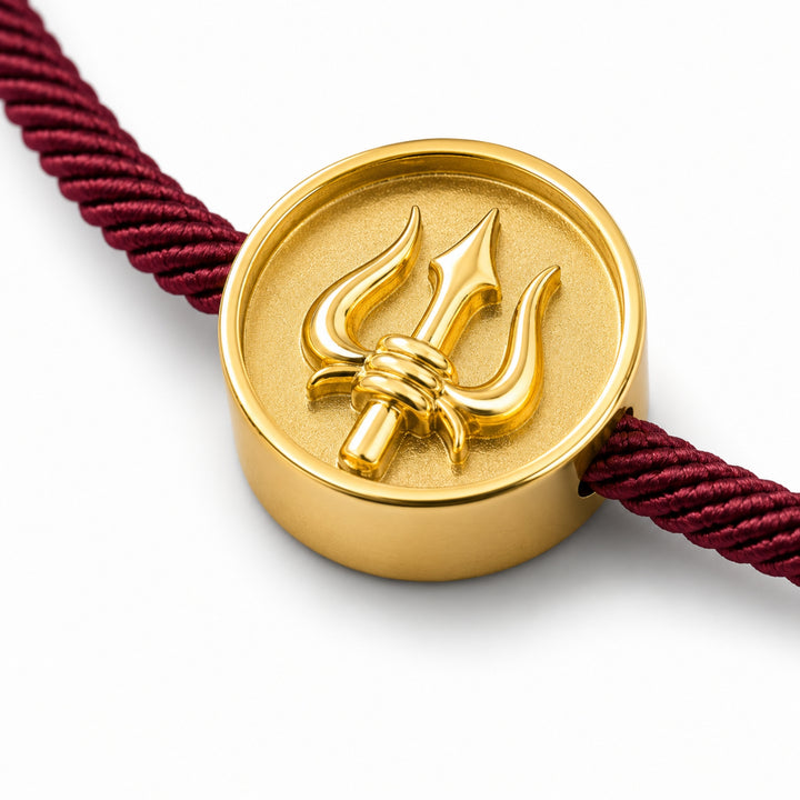 Trishool Rakhi Bracelet