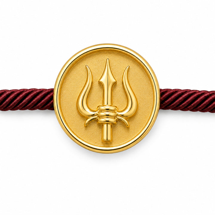 Trishool Rakhi Bracelet