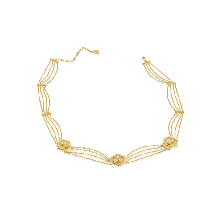Polki Regalia Pearl Belt