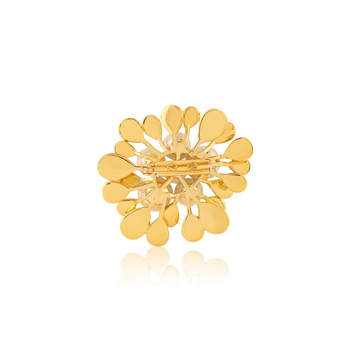 Limelight Cluster Of Pearls  Brooch 