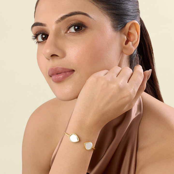 Dew Drop Mirror Slim Cuff