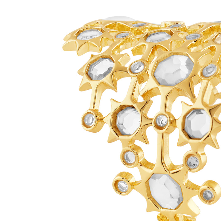 Celeste Mirror Statement Cuff